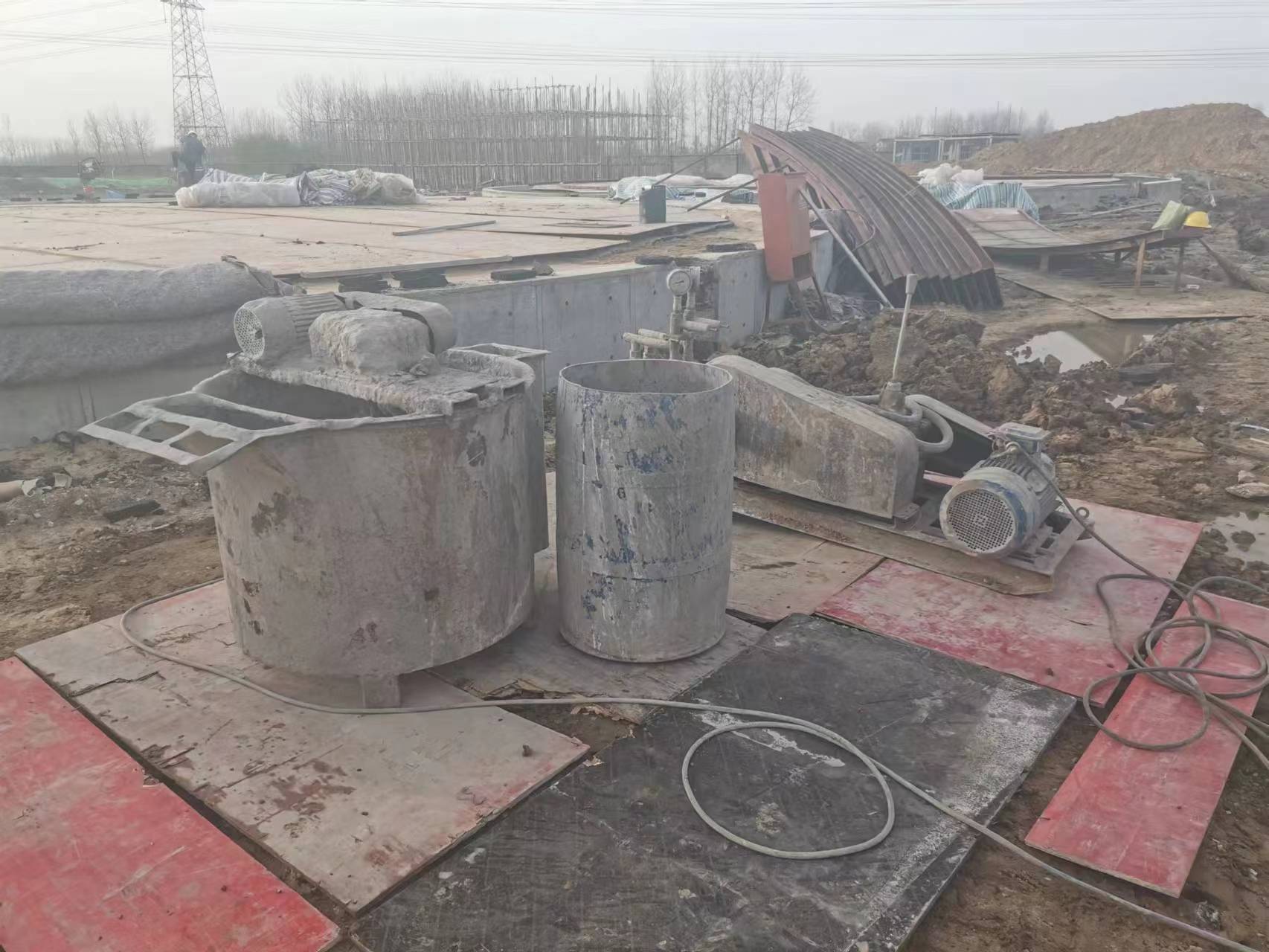 兴庆设备基础注浆