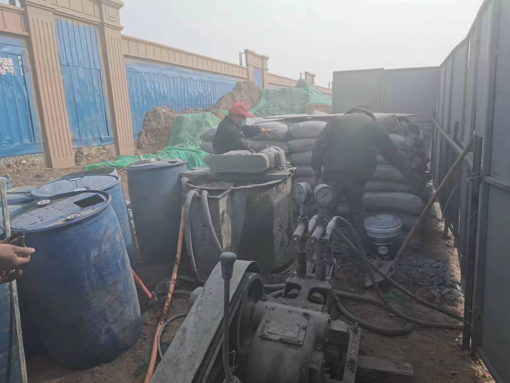 兴庆房屋下沉注浆